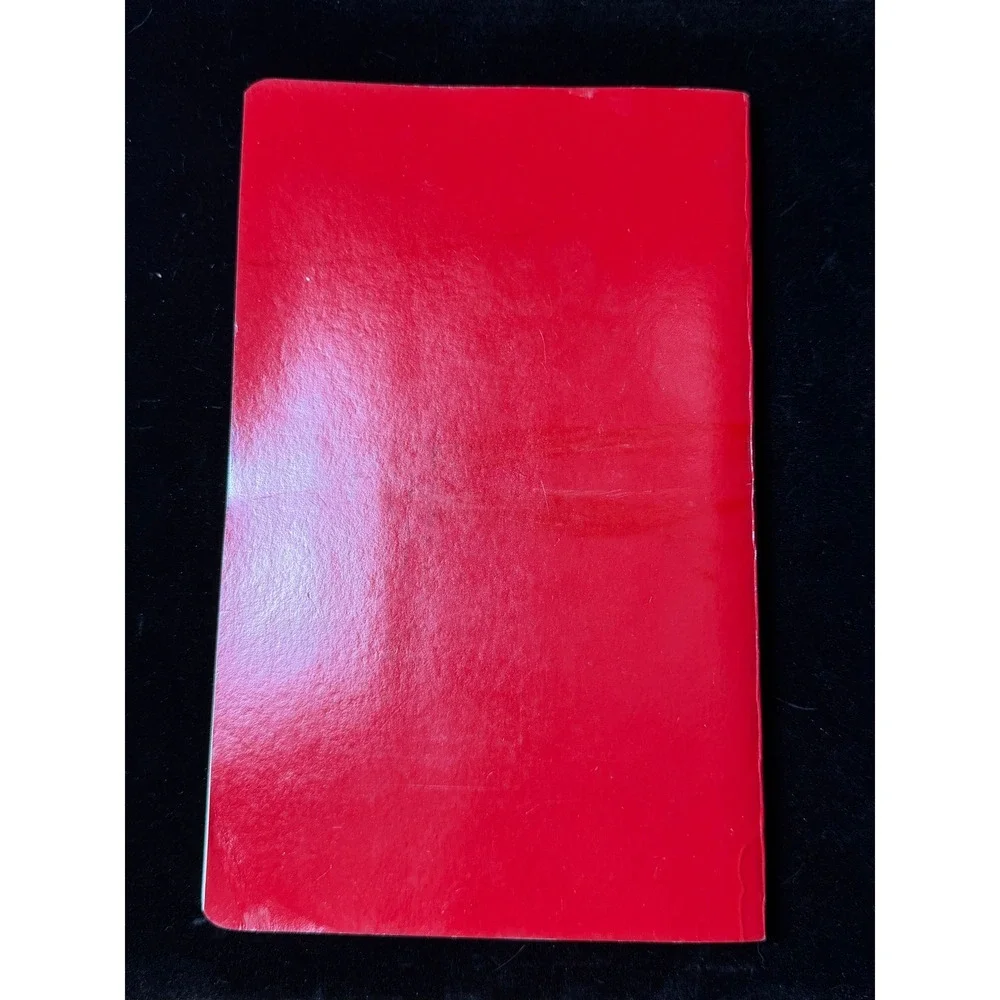 Vintage Herald Square Cash Book, No 2981 Red Woolworth Co Ledger Journal